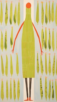 Jumbo asparaguses vegetable backgrounds pattern art.