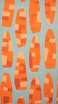 Jumbo sweet potatos pattern backgrounds painting.