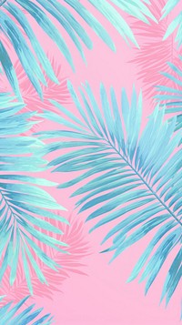 Palm leaves backgrounds outdoors painting.