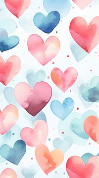 Hearts pattern backgrounds creativity abstract.