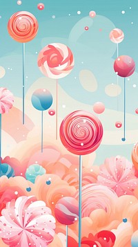 Lollipops food confectionery backgrounds.