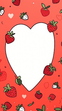 Strawberries strawberry fruit heart.