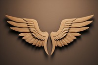2D angle wing symbol bird accessories creativity.