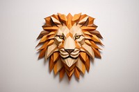 Lion mammal craft art.