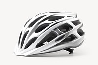 Off-white bike helmet mockup psd