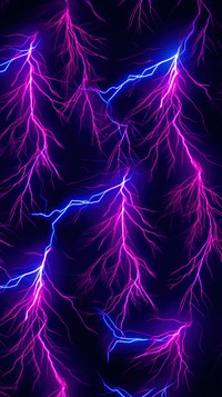 Lightning neon light wallpaper pattern thunderstorm nature.