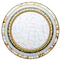 Circle sun art nouveau backgrounds mosaic glass.