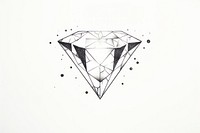 Diamond drawing jewelry diamond.