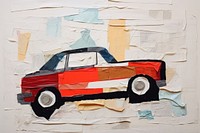 Car art painting wall.