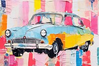 Car car art painting.