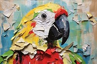 Parrot parrot art painting.