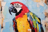 Parrot art painting animal.