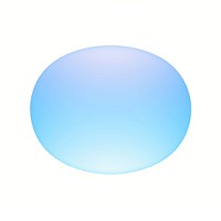 Oval shape gradient sphere blue oval.