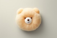 Bear cookie plush cute toy.