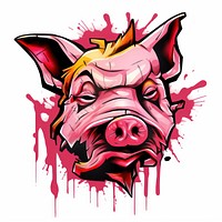 Fierce Pig pig drawing animal.