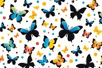 Backgrounds butterfly outdoors pattern.
