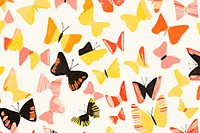 Stroke painting of Butterfly background butterfly backgrounds pattern.