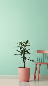 Litograph minimal Plant plant chair leaf.