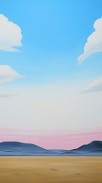 Surrealistic painting of sky backgrounds outdoors horizon.