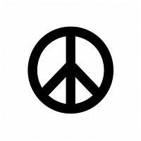 Peace Symbol symbol white trademark.