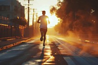 Exercise running jogging athlete.