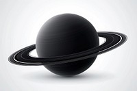 Saturn planet sphere space.