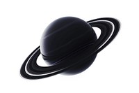 Saturn planet space black.