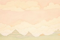 Sky backgrounds painting tranquility.