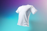White t-shirt undershirt clothing textile.