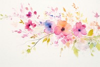 Floral backgrounds painting pattern.