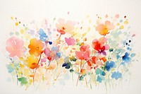 Floral backgrounds painting pattern.