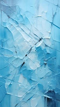 Abstract wallpaper turquoise cracked ice.
