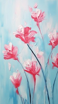 Abstract wallpaper flower painting blossom.