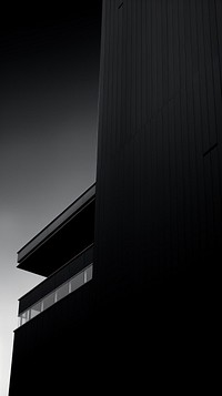 Black wallpaper architecture building monochrome.