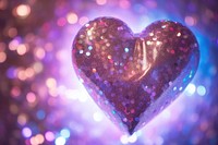 Holographic heart background glitter backgrounds light.