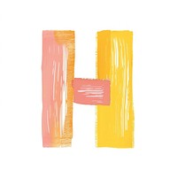 Cute letter H text art backgrounds.