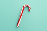 Candy cane confectionery christmas lollipop.