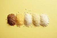Rice food accessories ingredient.
