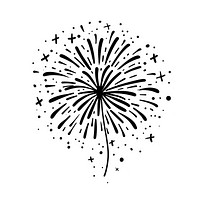 Firework fireworks drawing sketch.