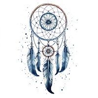 Dreamcatcher drawing sketch white background.