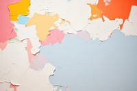 Minimal simple colored wall abstract art map.