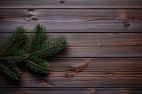 Pine tree and wood backgrounds christmas plant.