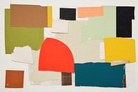 Colored wall of paper collage element backgrounds painting art.