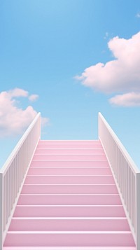 Pastel aesthetic wallpaper outdoors sky architecture.