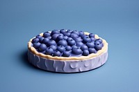 Blueberry cheese pie dessert fruit plant.