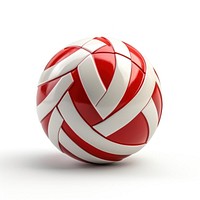 Takraw ball sphere sports white.