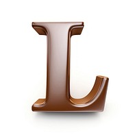 Letter L brown font text.