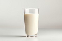Soy milk dairy drink glass.