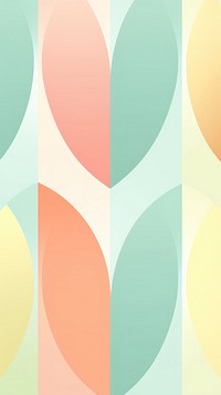 Overlapping oval pattern backgrounds creativity.