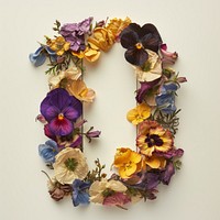 Alphabet Number 0 font flower petal plant.